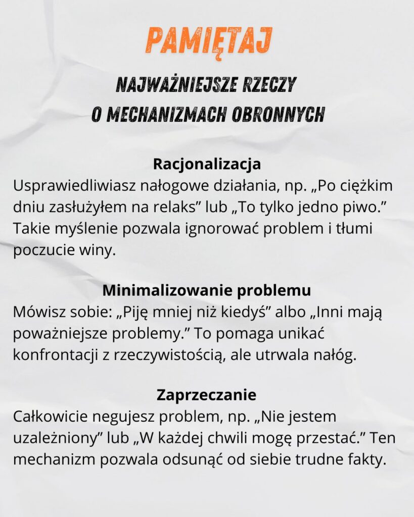 Osoba uzależniona traci kontrolę nad swoim życiem.