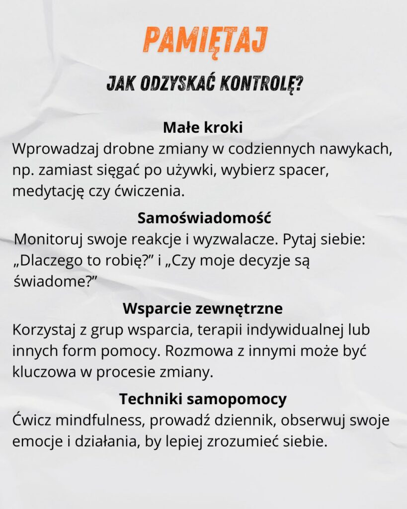 Symboliczna iluzja kontroli w walce z nałogiem
